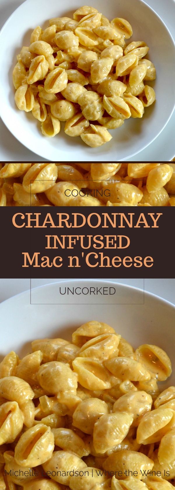 Treat yourself to a little indulgence! This is the BEST macaroni and cheese recipe! Make this delicious Chardonnay Infused Mac n' Cheese tonight!