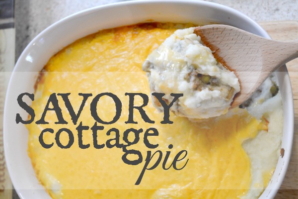 Savory Cottage Pie | Healthy Comfort Food 