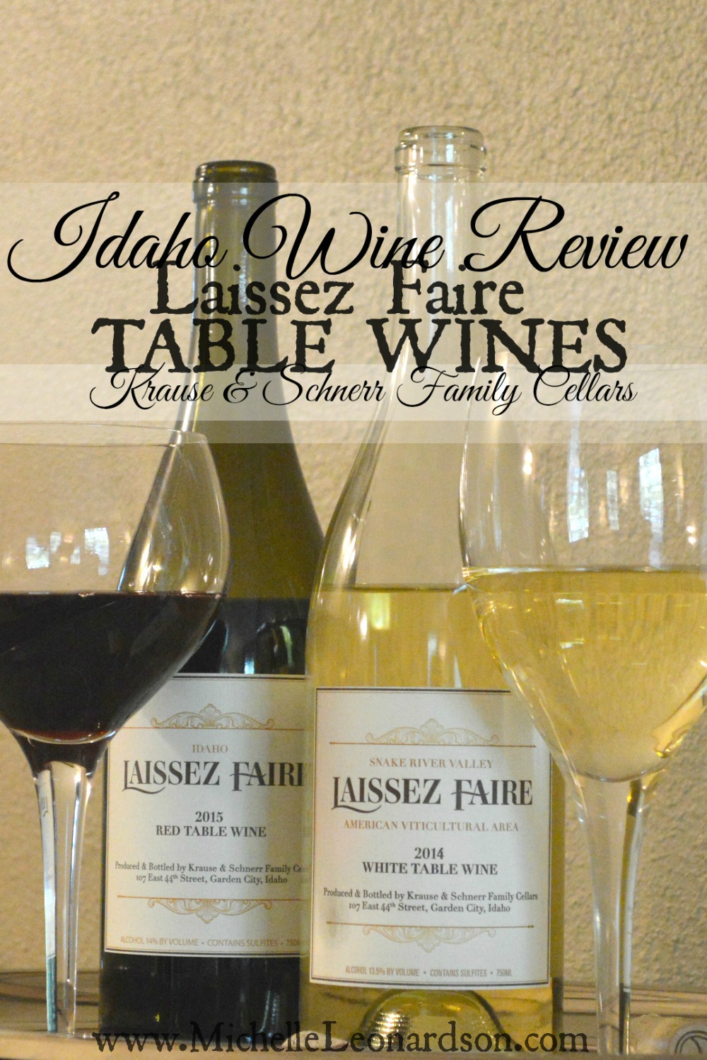 The skillfully crafted Laissez Faire Table Wines from Krause & Schnerr Family Cellars are for good times, good food and good friends. So eat, drink and be merry!