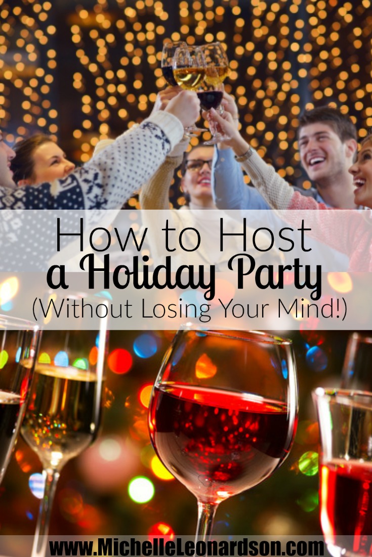 Don't lose your mind this holiday season! Here are a few simple tips to help you go from a Christmas-ball-of-stress to sipping on eggnog and throwing the party of the year! 