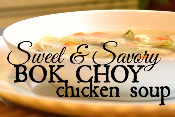 Bok Choy Chicken Soup