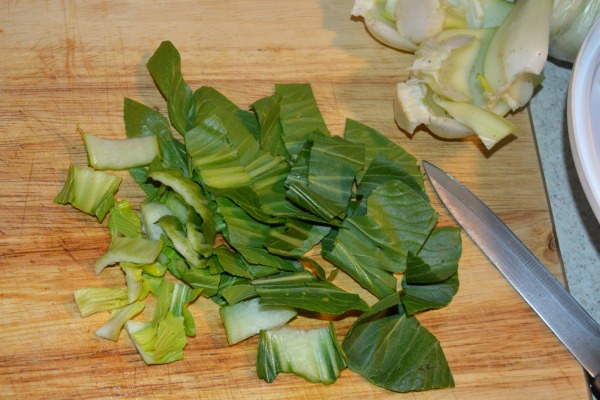 Bok Choy Chicken Soup