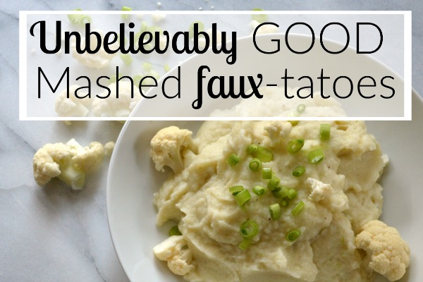 Cauliflower Mashed Potatoes